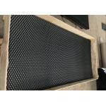 1.8m Width Diamond Black Expanded Metal Mesh Powder Coated Aluminum