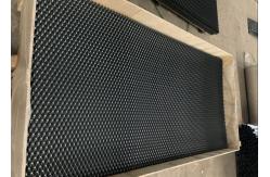 China 1.8m Width Diamond Black Expanded Metal Mesh Powder Coated Aluminum supplier