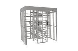 China Double Channel RFID Full Height Turnstile Gate Security Door Access Control Equipment supplier