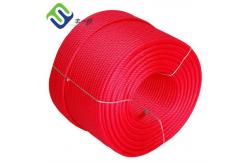 China 16mm 6 Strand Twist Polyester Combination Rope For Playground Climbing Net supplier