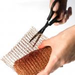 Copper Knitted Woven Wire Mesh Tube High Flow Through Acid / Alkali Resistant for sale