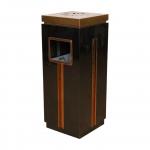 High End Hotel Public Stainless Steel Trash Can Garbage Can Combo Waste Bin Outdoor Recycling Bin Trash Bin for sale