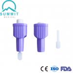 Top Push Button Safety Lancets 30G 1.6mm For Comfortable Blood Sampling for sale