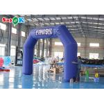 Inflatable Race Arch 210D 6m 20ft Blue Giant Inflatable Arch Start Finish Line