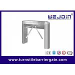 Brush DC Motor Access Control Turnstile Gate RFID 304 SS Bi - Directional Forbidden Pass for sale