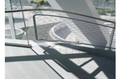 China Protective Balustrade Safety Netting Ferruled Mesh High Security For Balcony supplier