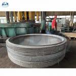 Ss304 Flat Dished Head 400mm Stainless Steel Dished Ends For Propane Tank for sale