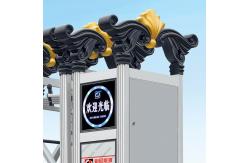 China Modern SS Automatic Retractable Gate 740W Electric Sliding Main Entrance Gate supplier
