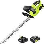 84V Lithium Battery Powered Electric Cordless Hedge Trimmer With Battery And Charger for sale