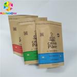 Biodegradable paper bags with  food storage packaging bag for dried fruit for sale