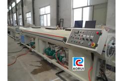 China ISO CE Double Screw Extruder PVC Garden Pipe Plastic Extrusion Equipment supplier