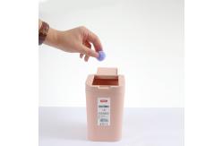 China 1.5L Desk Plastic Dustbin For Schools Toilet Waste Management supplier