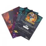 Printable Custom Scratch Off Cards Personalised Lottery Scratch Cards Glossy Varnish