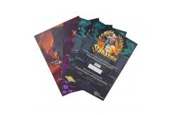 China Printable Custom Scratch Off Cards Personalised Lottery Scratch Cards Glossy Varnish supplier