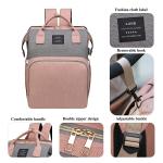 Custom Mummy Maternity Baby Diaper Bag Large Capacity Travel Backpack With Changing