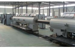 China Water Gas Supply PE Pipe Extrusion Line , Water Drainage PE Pipe Extrusion Machine supplier