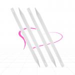 Silver / White Wireless Stylus Pen 4096 Level For Android/IOS/Windows