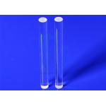 Polishing Quartz Glass Fused Silica Rod Transparent For Fiber Bar for sale