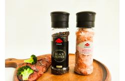 China Plastic Refillable Salt And Pepper Grinder Customized Colors supplier