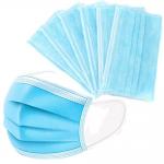 High Breathability Disposable Face Mask With Splash Repellant Barrier for sale