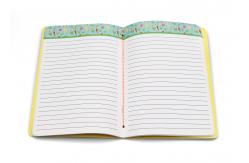 China Childrens Custom Printed Notebooks , Personalized Notebook Pages Red White String supplier