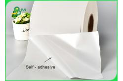 China Glossy Self Adhesive Synthetic Paper For Banners Fast - drying Ink 120um 200um supplier
