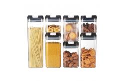 China Kitchen Multi Functional Clear Food Storage Container With Airtight Lid supplier
