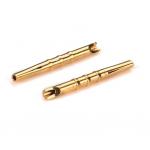 Gold Plating Brass CNC Machined Pins High Precision Copper Pin Connector for sale