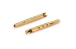 China Customized Brass Terminal Machined Pins For Connectors High Precision Lathe Processed supplier