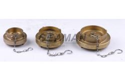 China Instanteneous / Storz / NST Brass Fire Hose Blanking Cap With Chain supplier