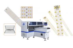 China Double Arm PCB Mounter Machine High Speed LED Tube Making Machine supplier