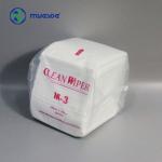 Industrial Cleanroom Paper Nonwoven 100% Polyester Lint Free OEM ODM Manufacturer for sale
