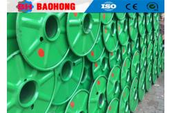 China Corrugate Steel Cable Reel Spool Bobbin For Stranding Machine supplier