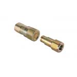1'' Steel Flat Faced Hydraulic Quick Connect Couplers for sale