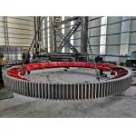 Heavy Duty Dia 6500mm Ball Mill Girth Gear Ball Mill Grinding Drives durable 25.4M for sale