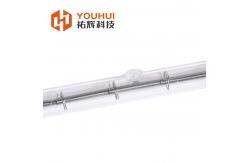 China Transparent Quartz Heater Infrared Halogen Tube 200-4000W IR Heating Element supplier