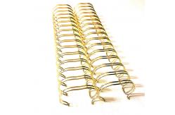 China 25 Sheets 1/4 Double Loop Hardback Wire Binding For Notebook / Calendar supplier