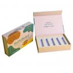 Recyclable Cosmetic Magnetic Lipstick Box Rigid Cardboard Packaging for sale