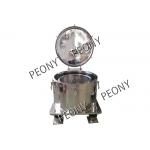CBD / Hemp Oil Extraction Basket Centrifuge Machine , Separator - Centrifuge for sale