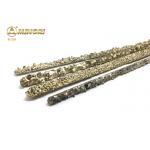 High Hardness HIP Sintering Cemented Carbide Gold Copper grit Rod bar hard facing