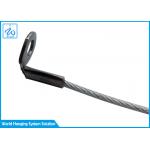 Customized Design Stainless Steel Wire Rope Fittings 1.5mm Safety Rope With Hook