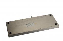 China IP65 85 keys ruggedized desktop metal backlight keyboard with sealed tough touchpad supplier
