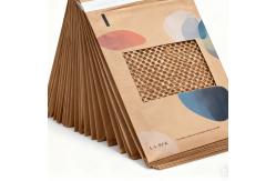China High-Strength Foldable Shockproof Honeycomb Paper Mailer for Eco-friendly Packaging supplier