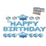 16 Inch PET Foil Birthday Balloon Banner For Party Decoration for sale