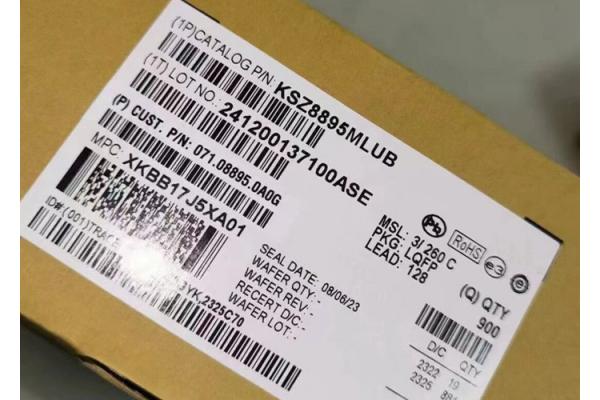 Ethernet IC KSZ8895MLUB Integrated 5-Port Automotive Ethernet Switches LQFP-128