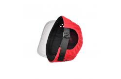 China 5 Panel Flat Brim Camper Hat With Linning For Outdoor Activities supplier