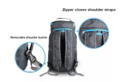 China 25L Fold Up Duffel Foldable Travel Bags Lightweight Multiscene supplier