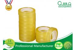 China BOPP Acrylic Transparent Fragile Packing Tape , Custom Packaging Tape Light Weight supplier