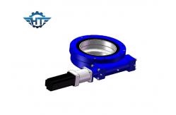 China Compact Structure 360 Degree Rotation Hydraulic Slew Drive With High Effectiveness Performance supplier