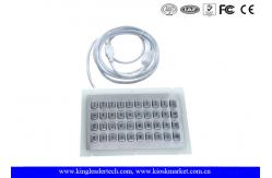 China Vandal Proof IP65 Mini USB Full Metal Keyboard For Self Service Terminal supplier